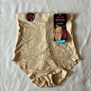 Maidenform Women's Light Beige High Waist Brief